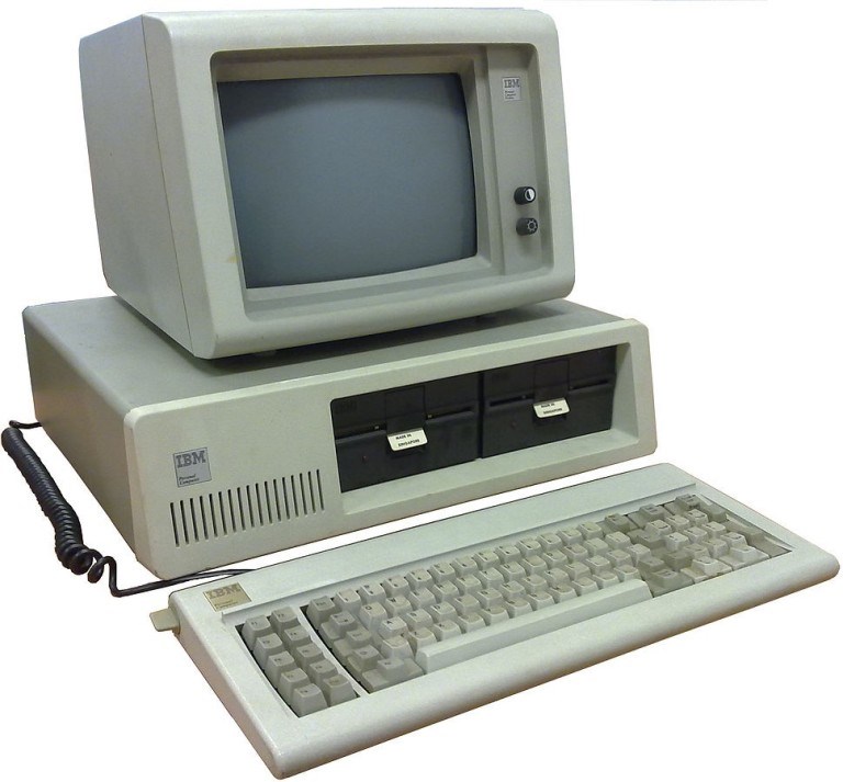 A vintage computer