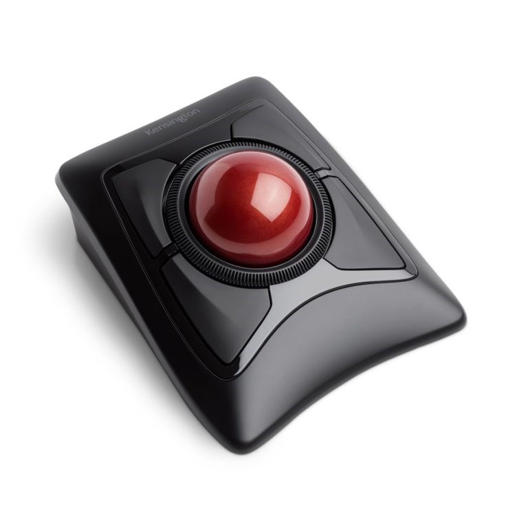 A Kensington Expert Mouse Wireless Trackball