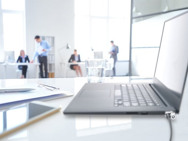 Master Keyed Lock Protects Valuable Classroom Equipment and St...