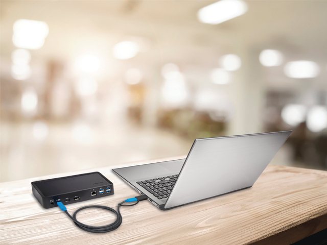 La guía minimalista del escritorio y las docking station unive...