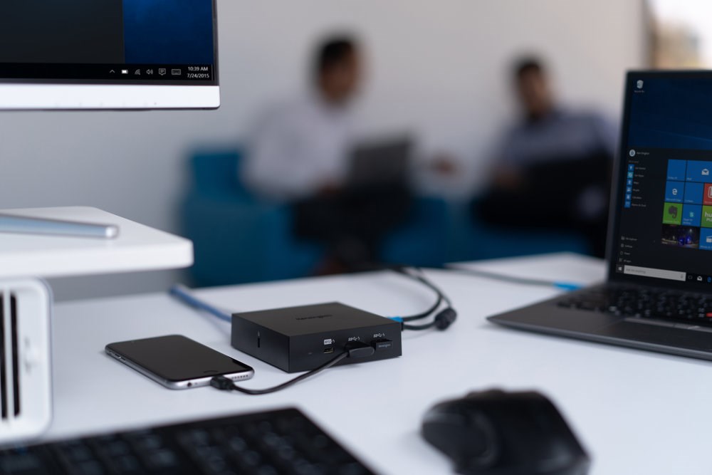 Get Connected With Cost Effective Single Monitor Docking Solutions For Hot Desking Home Office And Educational Environments That Depend On The Portability Of A Laptop Supported By Full Single Monitor Desktop Setup