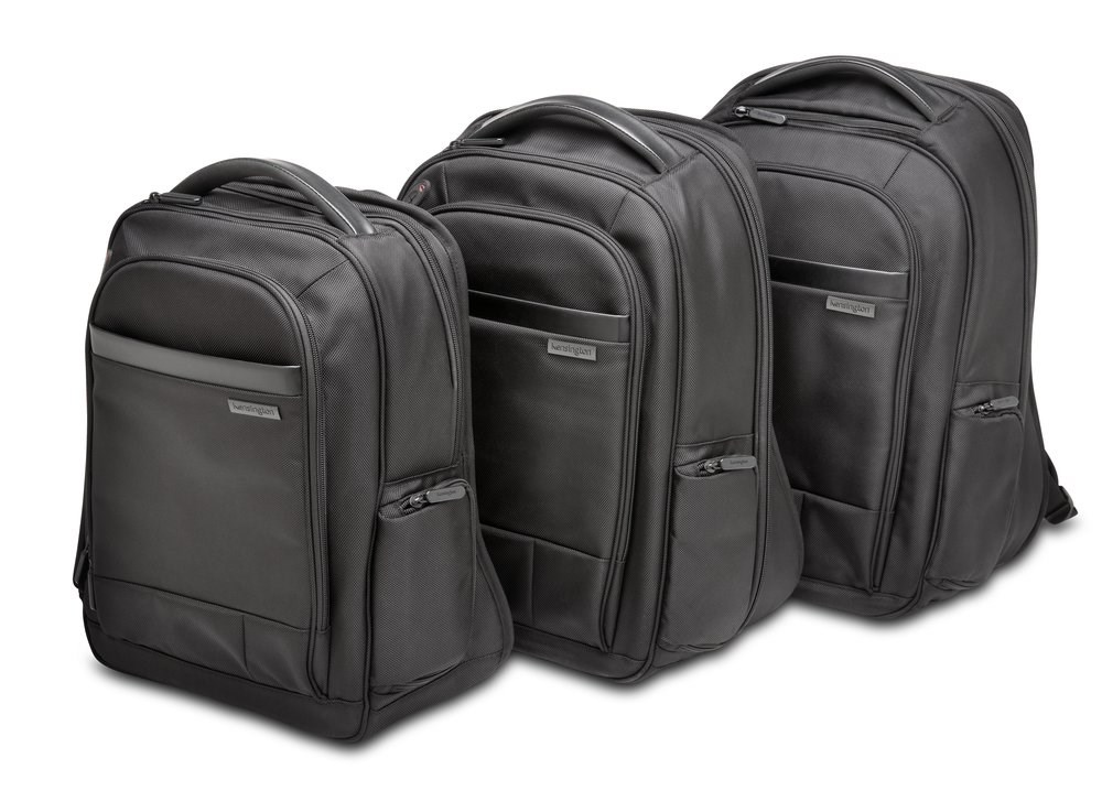 Three different types of Kensington laptop backpacks