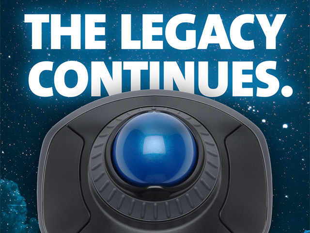 Venture into the Galaxy with Kensington Trackballs