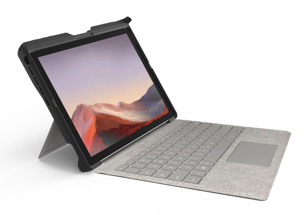 A Kensington BlackBelt™ 2nd Degree Rugged Case for Surface™ Pro and tablet 