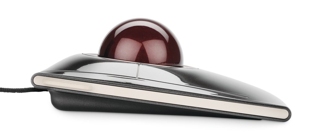 A Kensington SlimBlade™ Trackball mouse