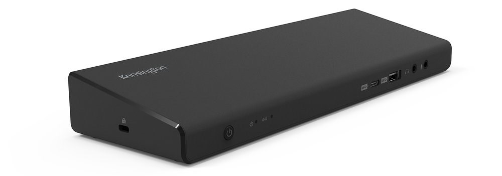 A Kensington Thunderbolt 3 and USB-C hybrid docking station 