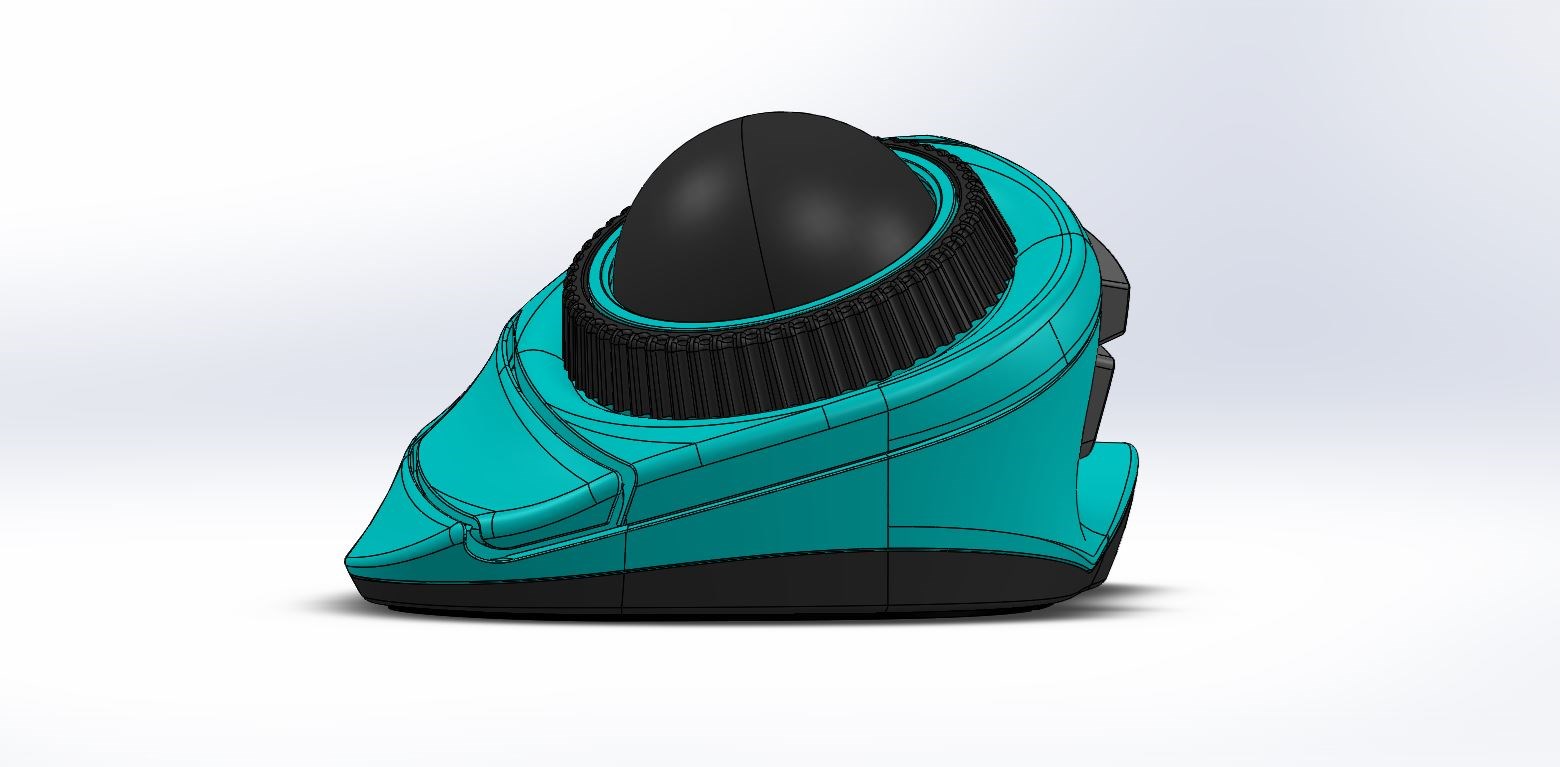 Green Kensington Orbit Fusion trackball mouse