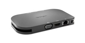 A Kensington SD1600P USB-C Mini Mobile Dock