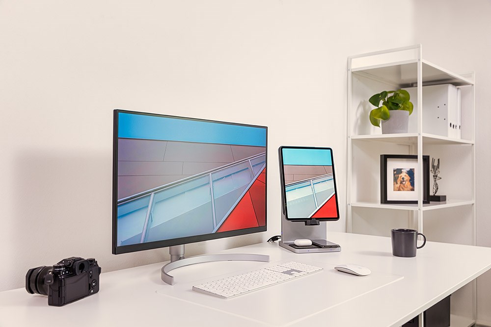 Desk setup with a StudioDock 