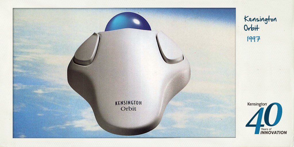 Kensintgon Orbit Trackball 1997 Advertisement