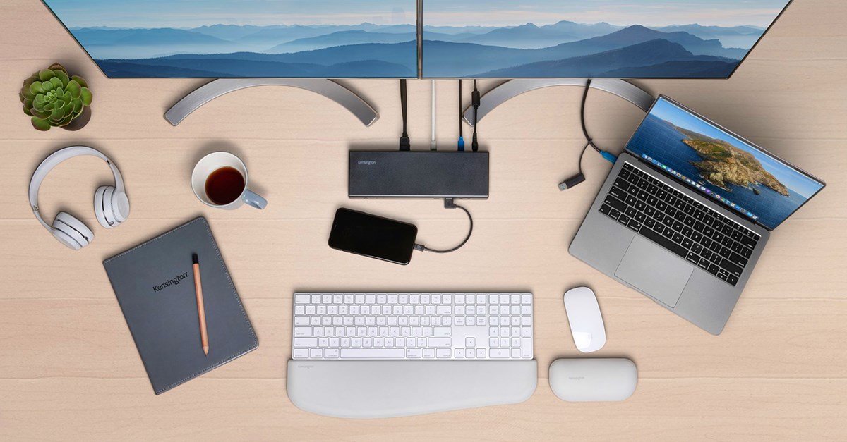 WORK FROM HOME DESK SET UP  aesthetic desk tour, productive workspace, wfh  essentials 