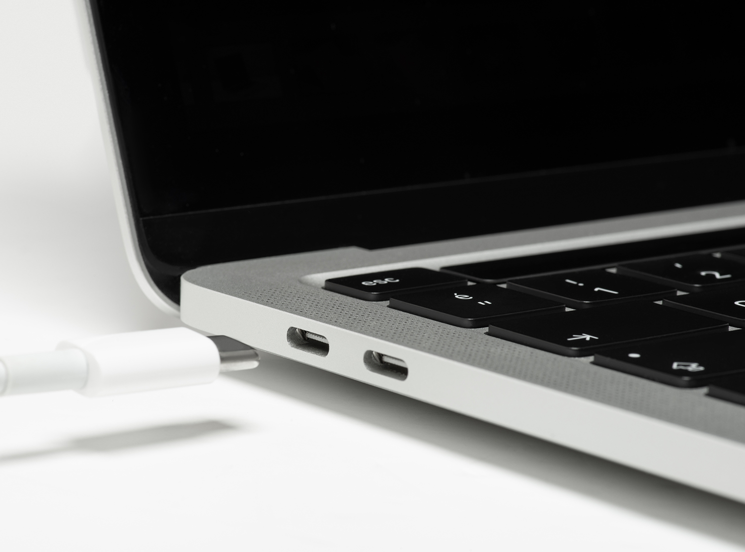 Many peripherals are accessible via USB-C or USB-A ports.