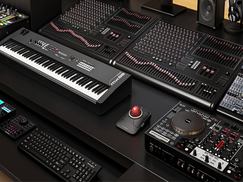 ExpertMouse™ TB800 EQ トラックボール：あなたの声を大切にしています