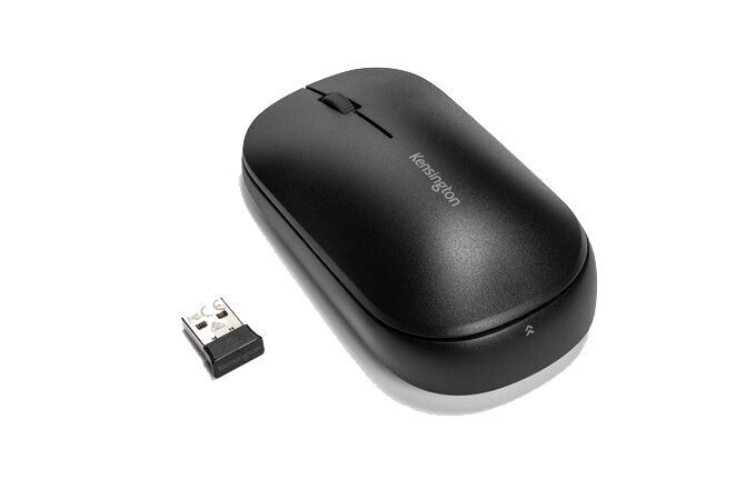 SureTrack™ Dual Wireless Mouse on grey background