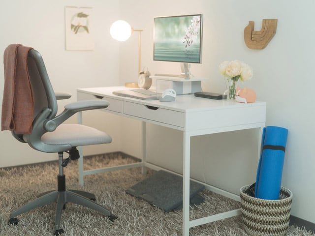 How a Work from Home Professional Improved her Comfort and Pro...