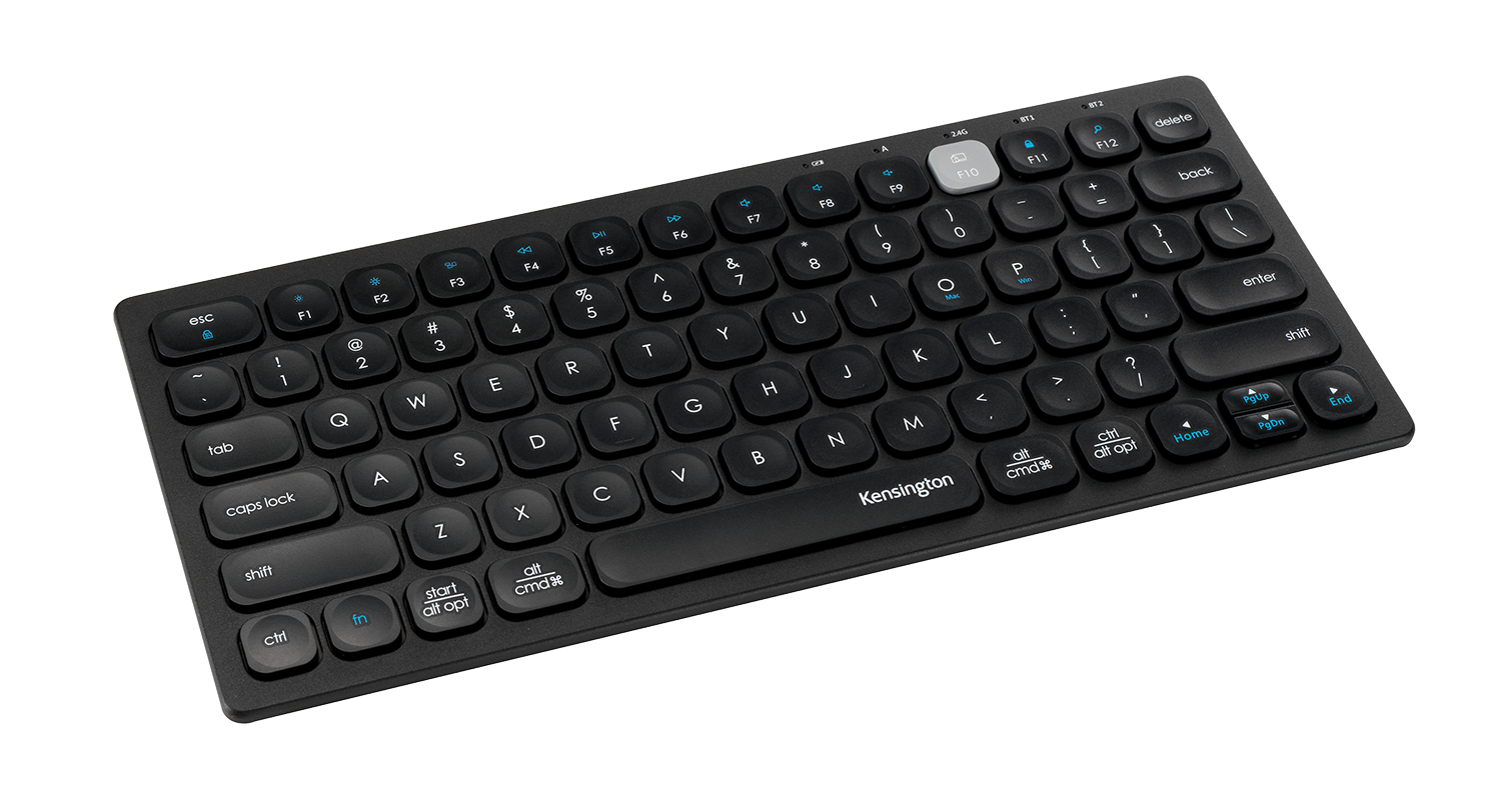 Kensington Teclado compacto multidispositivo con tecnología inalámbrica dual