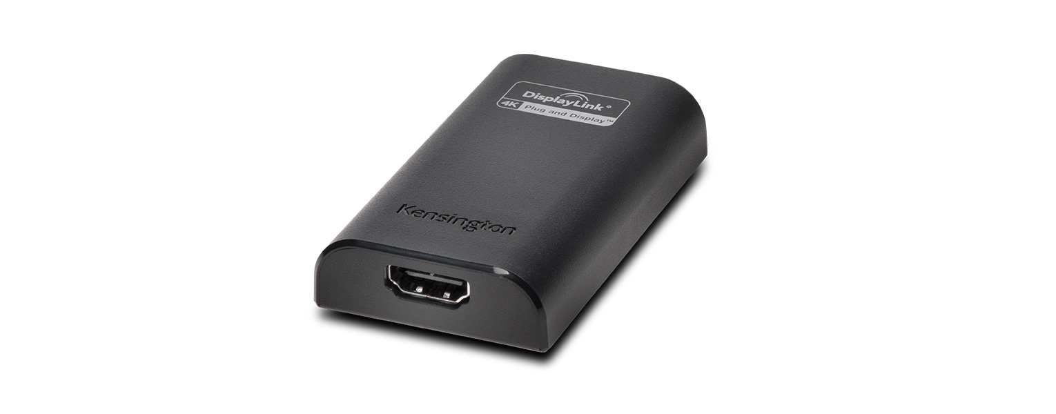 Video adapter on white background