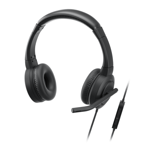 Gros plan sur le micro-casque Bluetooth supra-aural H1000 de Kensington
                                