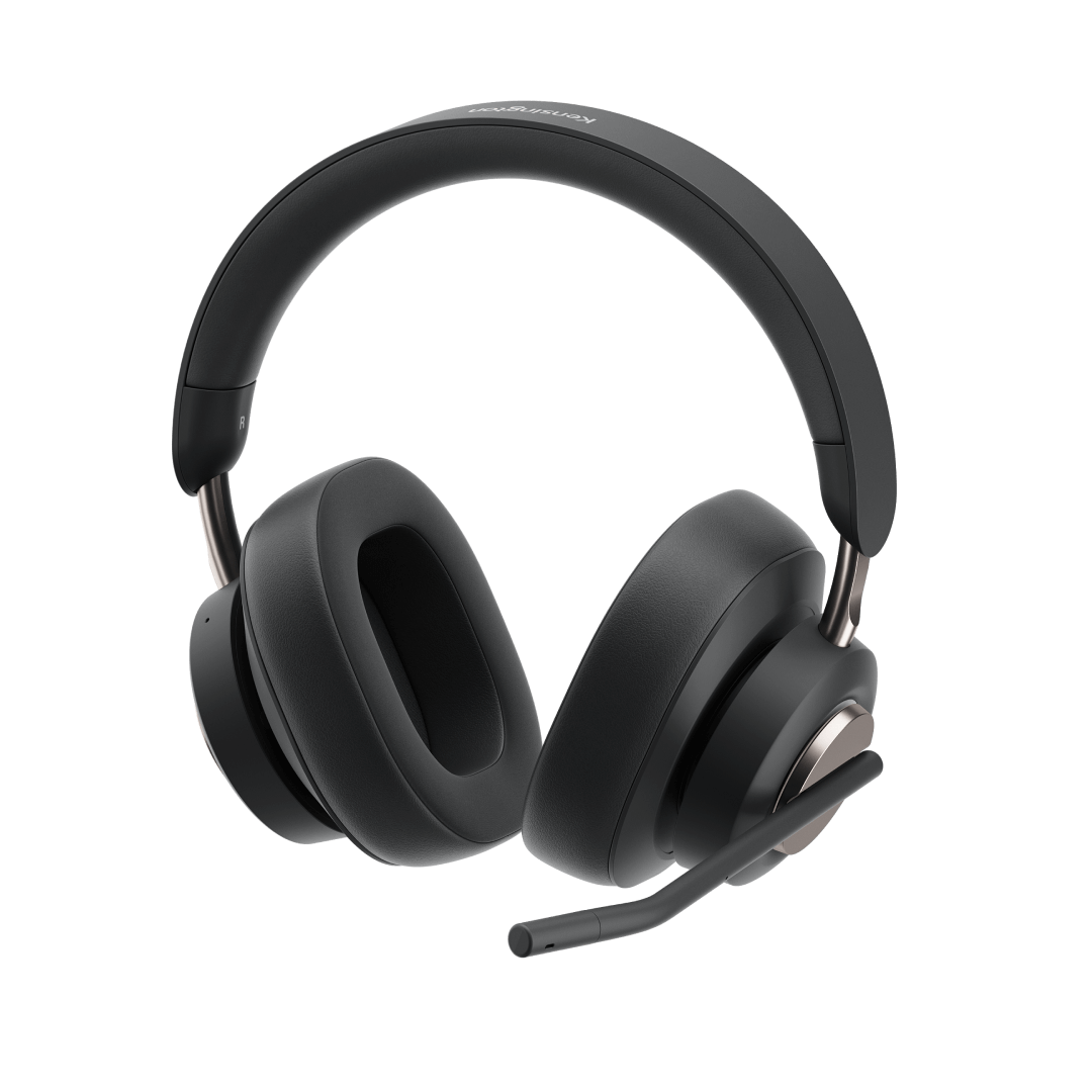 Close up front view of Kensington H3000 Bluetooth Over-Ear Headset
                                