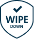 Wipe-down protection Logo
