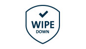 Wipe-down protection Logo