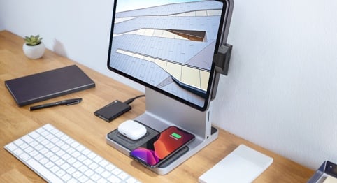 StudioDock charging Apple devices