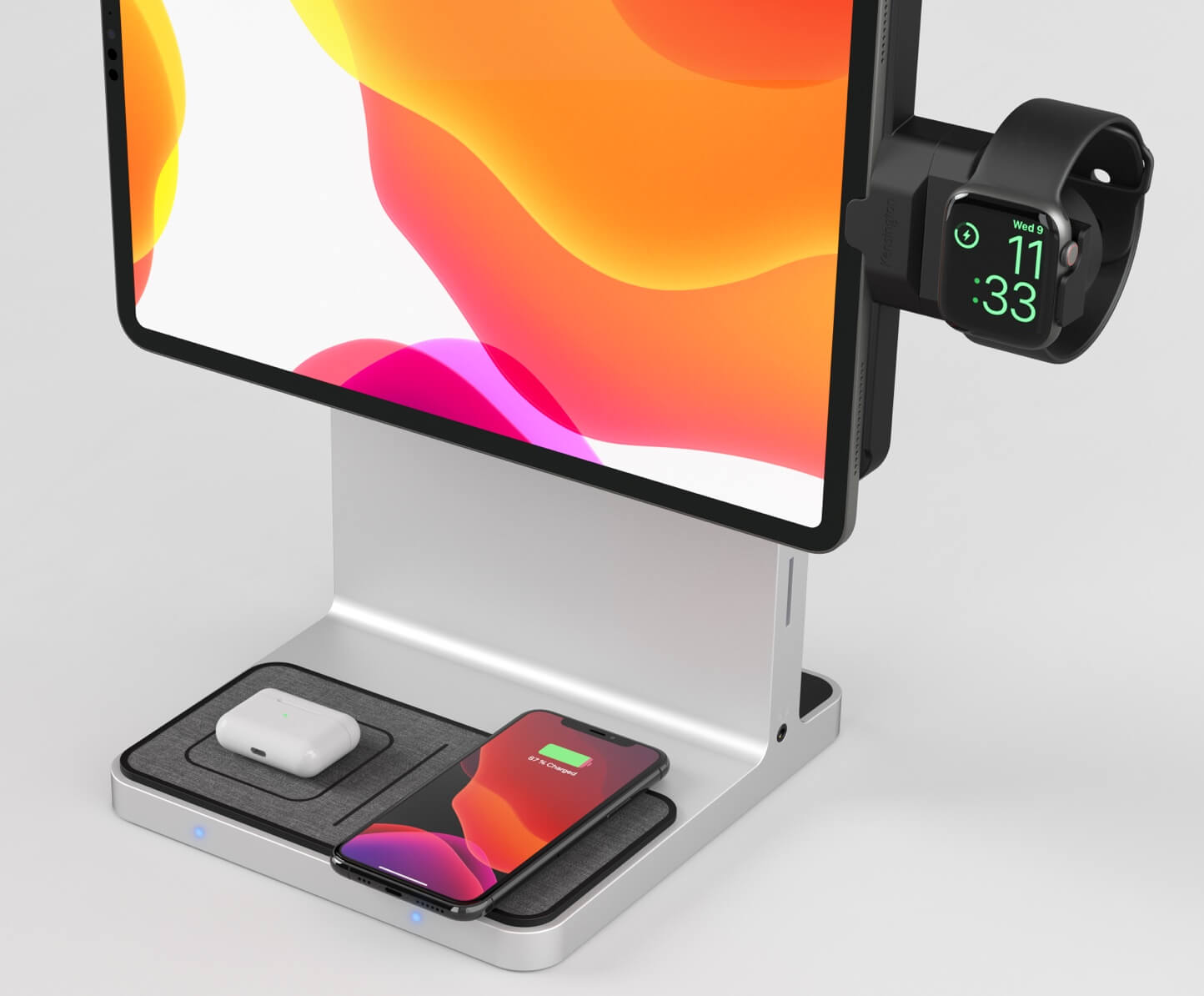 Kensington StudioDock with Apple devices charging