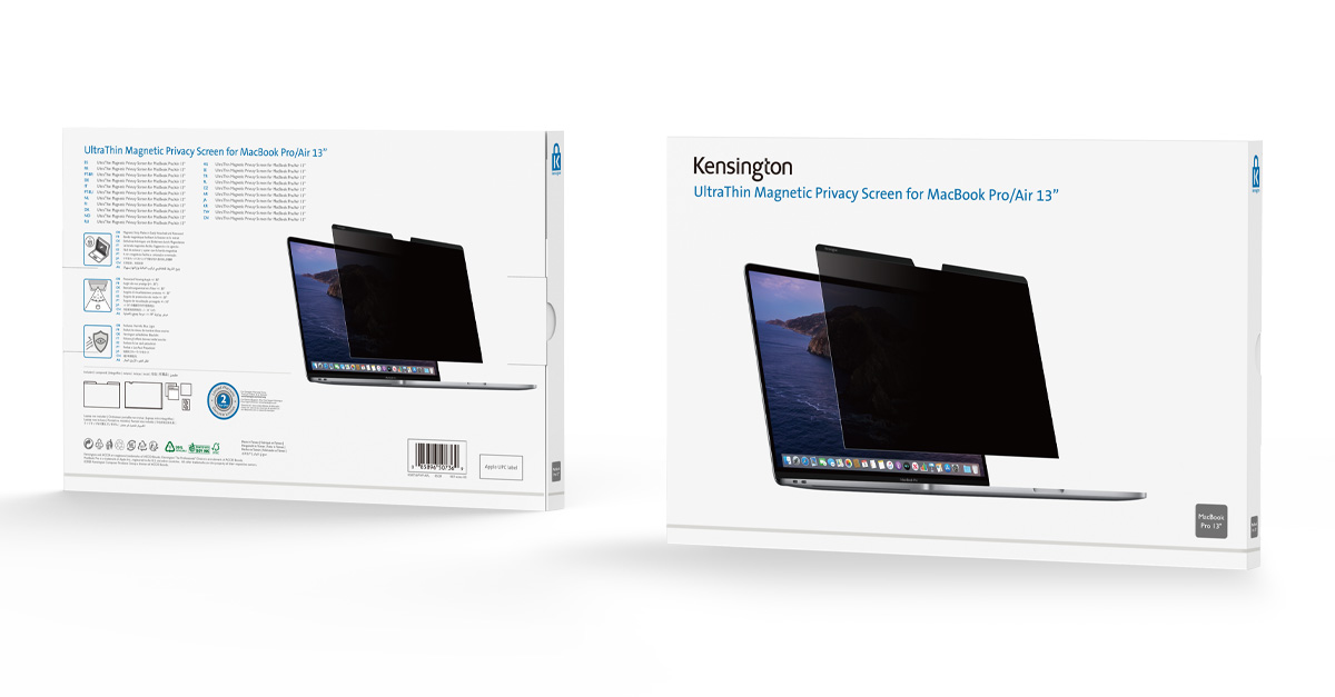 Kensington UltraThin Privacy Screens Protect MacBook Users Kensington UltraThin Privacy Screens Protect MacBook Users