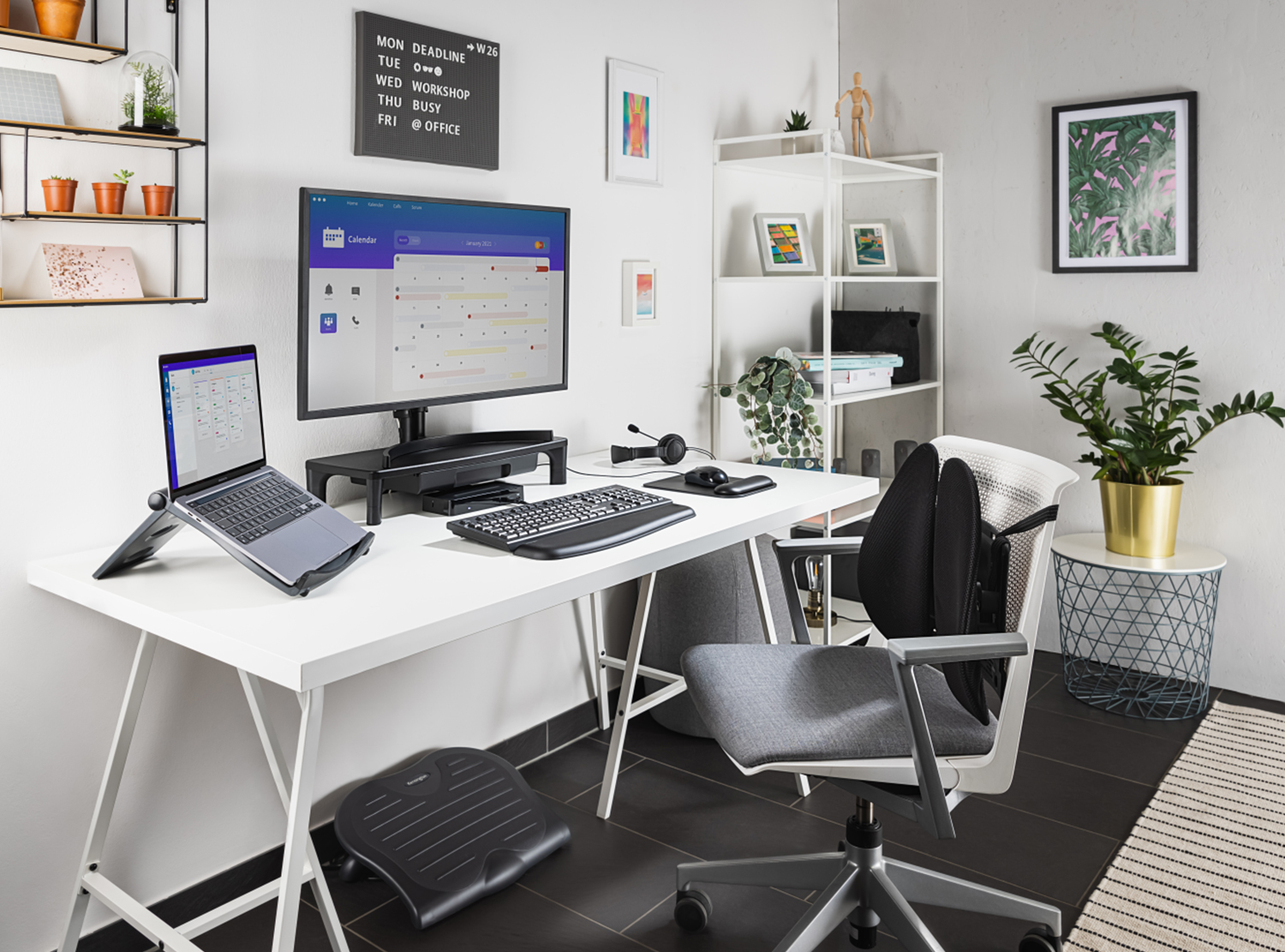 Kensington Ergonomic Solutions Make Computing Comfortable at H...