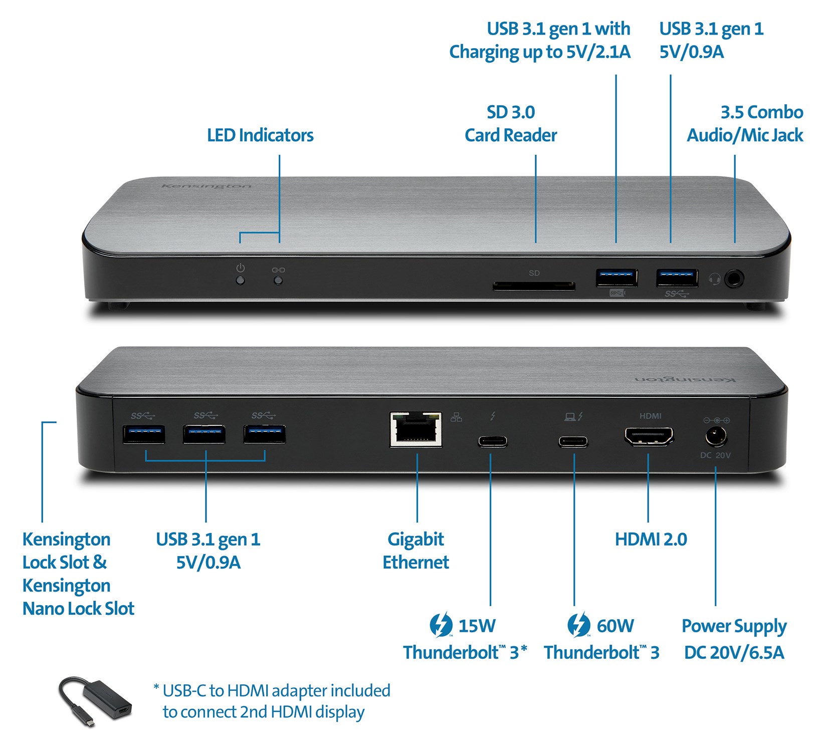 SD5300T docking station diagram