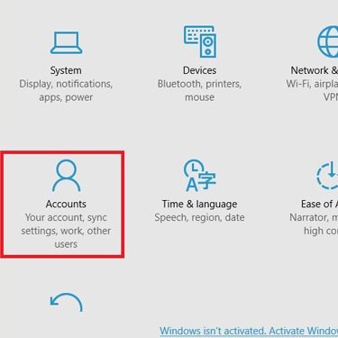 Enregistrement d'empreintes digitales Windows 10 étape 2
