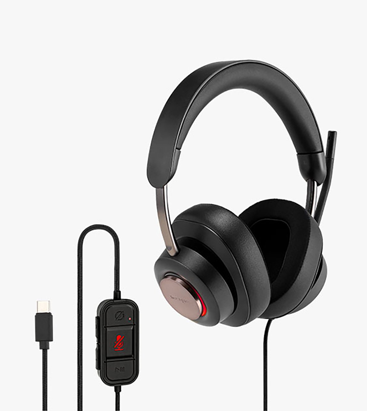 H2000-headset op een witte achtergrond