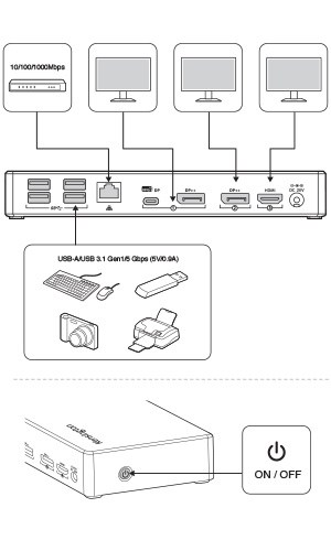 SD4850P docking station installation guide page three