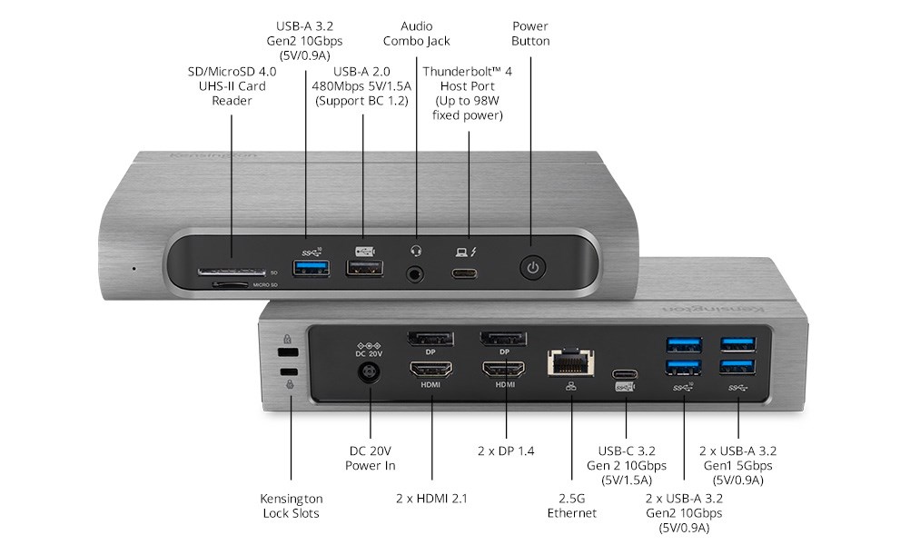 SD5800T studio dock image