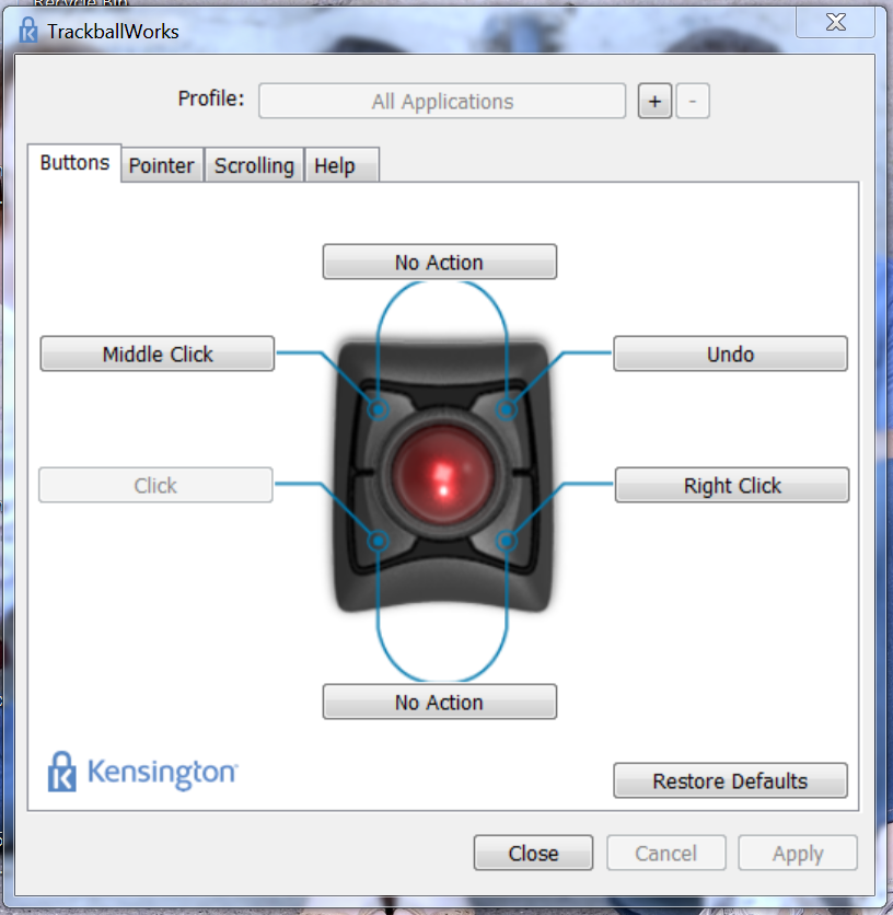 kensington trackballworks software kensington trackballworks software