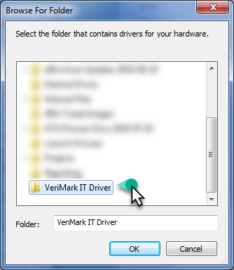 VeriMark setup screenshot step 10