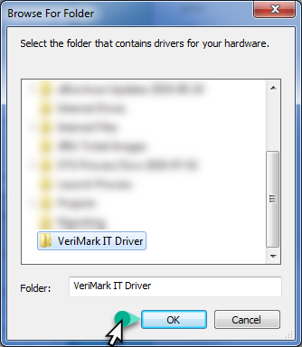 Étape 11 de la capture d'écran de la configuration VeriMark