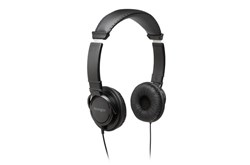 Hi-Fi Headphones (with microphones) on white background