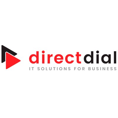 Direct Dial logo with tagline IT solutions for business